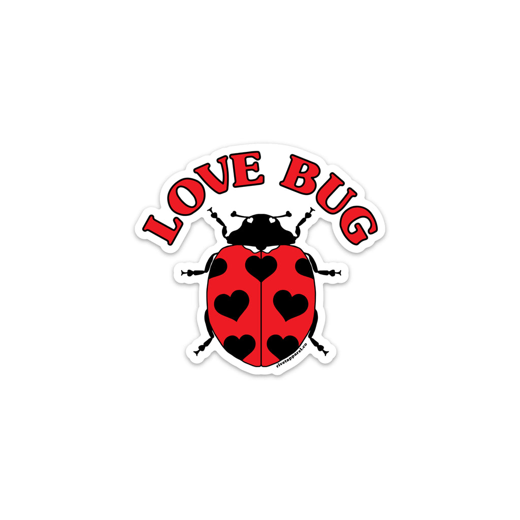 Love Bug Sticker – Rivet Apparel Co.